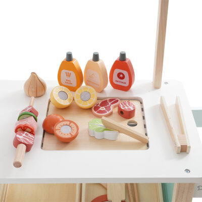 דוכן מכולת מעץ לילדים - ‏‏‏‏Wooden Grocery Store מבית Dainy's