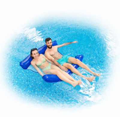 מזרן מים צף זוגי דגם V0103687 מבית InnovaGoods