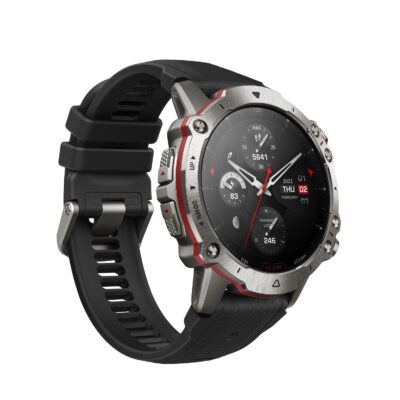 שעון ספורט חכם עשוי טיטניום וזכוכית ספיר דגם Falcon מבית Amazfit