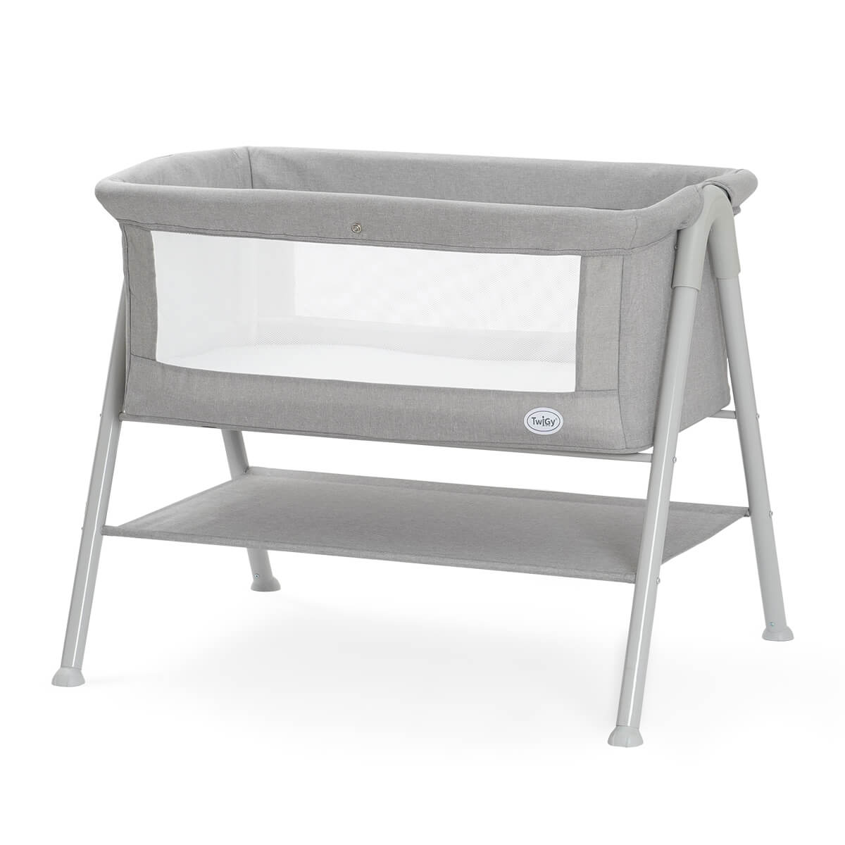 עריסה לתינוק דאלאס מסגרת אפורה – Dallas Baby Crib מבית Twigy