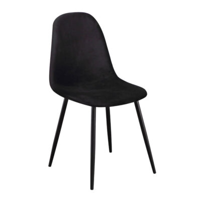 פינת אוכל עגולה 120 ס"מ עם 4 כסאות מרופדים HOME DECOR דגם בולוניה-כרמל