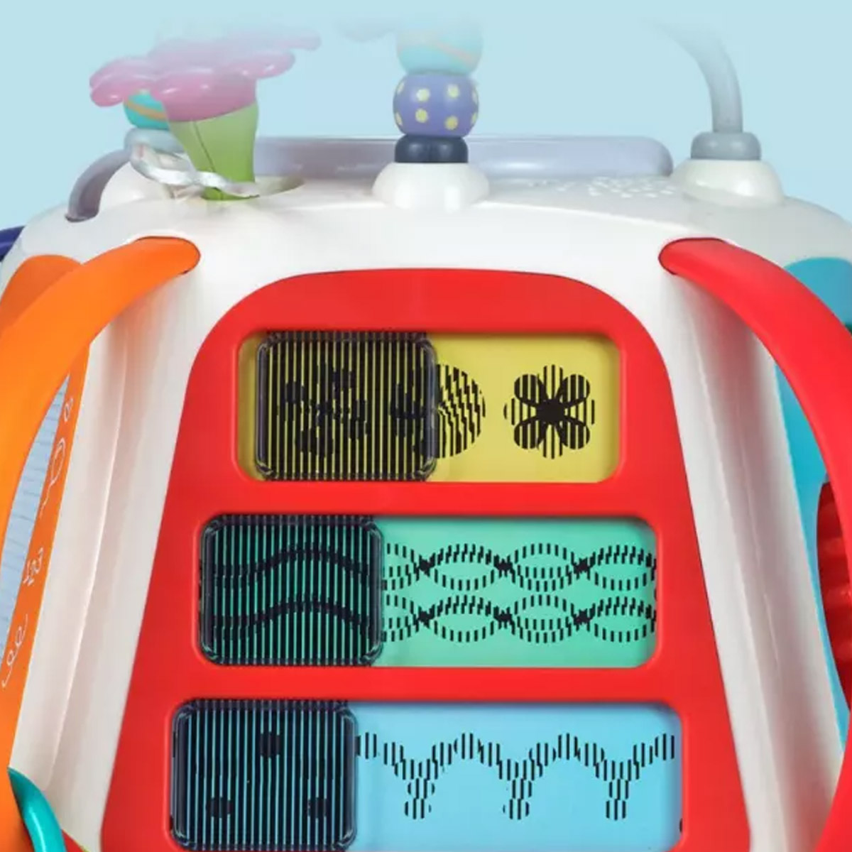 תיבת פעילות חיות ביער - Forest Activity Pyramid מבית Hola Toys
