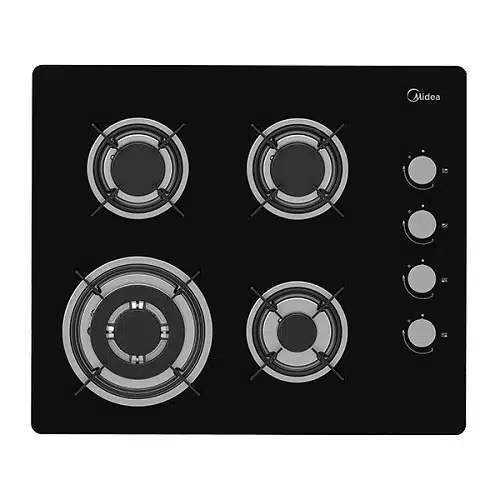 כיריים גז 4 להבות 60 ס"מ דגם 60GL403 מבית Midea כיריים גז 4 להבות 60 ס"מ דגם 60GL403 מבית Midea