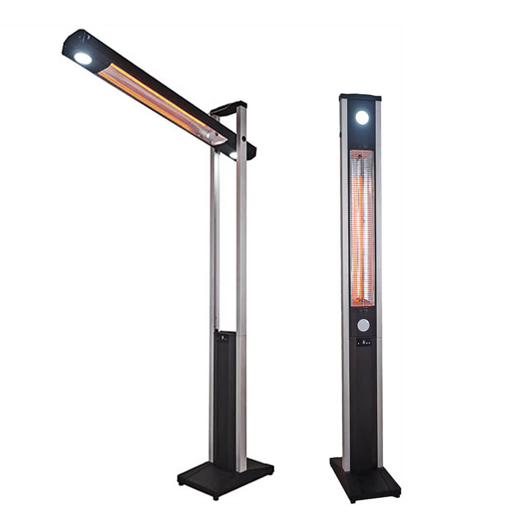 תנור חימום דו כיווני עם תאורה 2200W - כיסוי איכותי מתנה! דגם Capri מבית Australia Garden