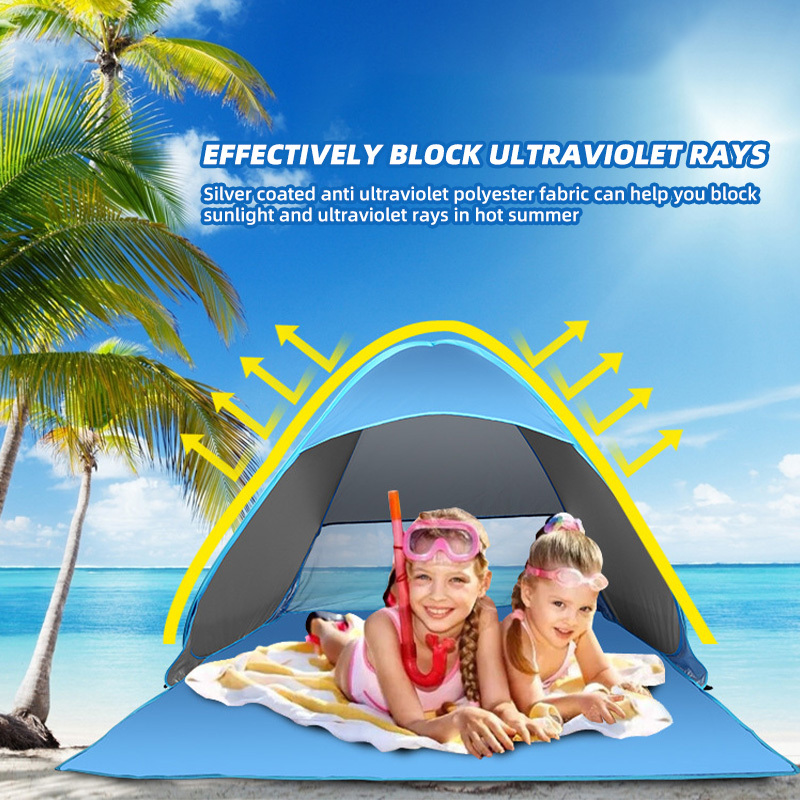 אוהל חוף זוגי פתוח דגם TM-ZP16-B מבית Playa