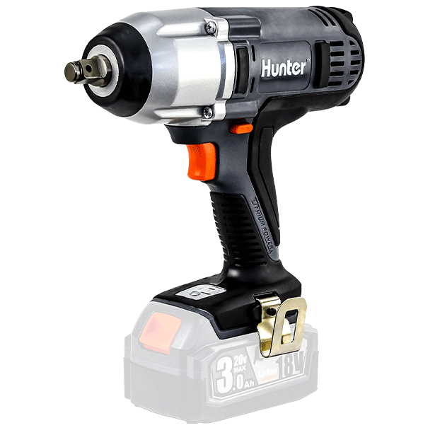 מפתח אימפקט נטען 18V - גוף בלבד דגם 100314-001 מבית Hunter