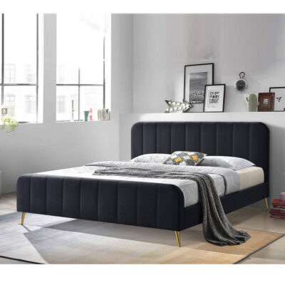 מיטה זוגית מרופדת דגם טייגר מבית HOME DECOR