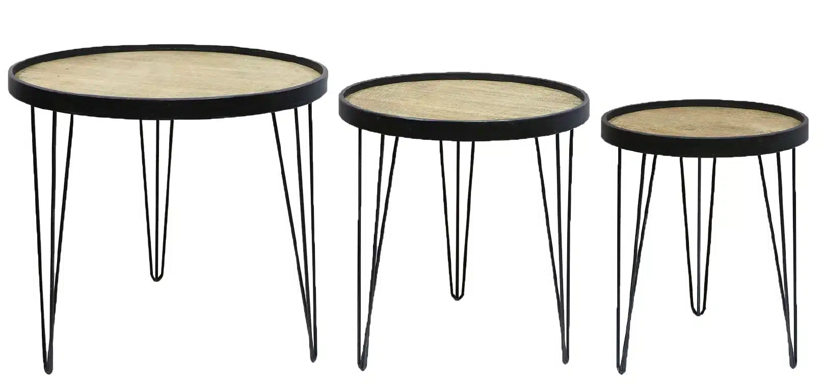 שלישיית שולחנות לסלון דגם תבור מבית TUDO DESIGN שלישיית שולחנות לסלון דגם תבור מבית TUDO DESIGN