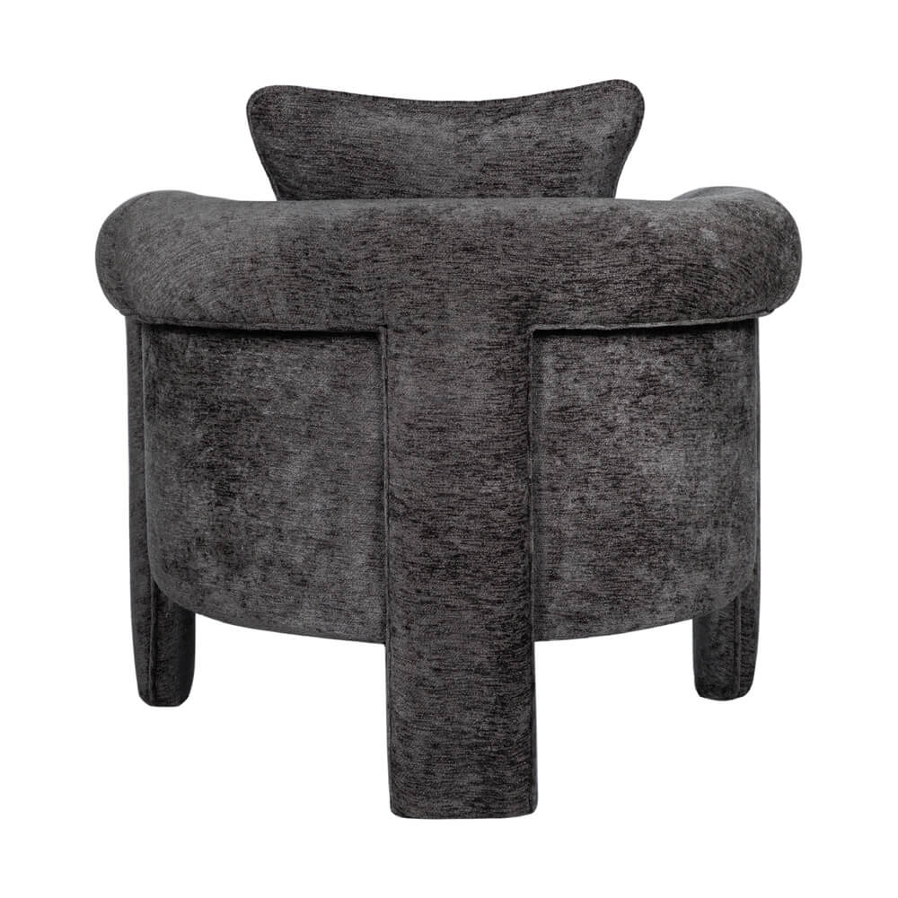 כורסת מעצבים מרופדת בד רחיץ דגם רוקסי מבית HOME DECOR