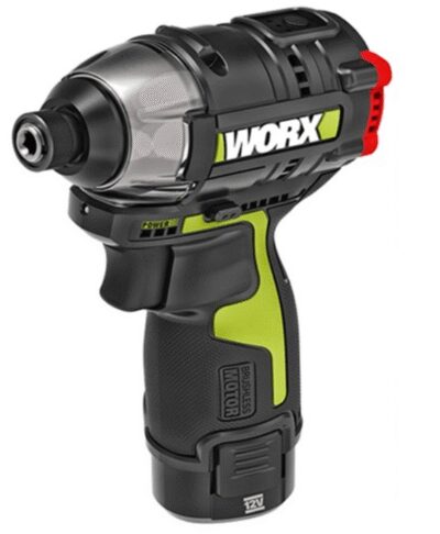 מברגת אימפקט נטענת 12V כוללת 2 סוללות מבית WORX