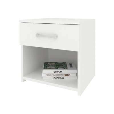 שידת לילה מעוצבת עם מגירה דגם NOAM מבית Tudo Design