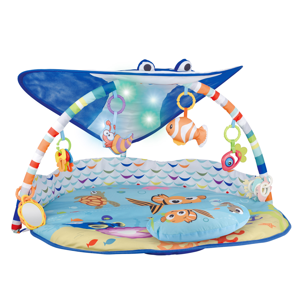 משטח פעילות עם גגון - Baby Playing Mat CC9613 משטח פעילות עם גגון - Baby Playing Mat CC9613