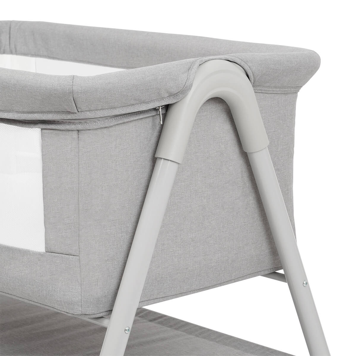 עריסה לתינוק דאלאס מסגרת אפורה – Dallas Baby Crib מבית Twigy