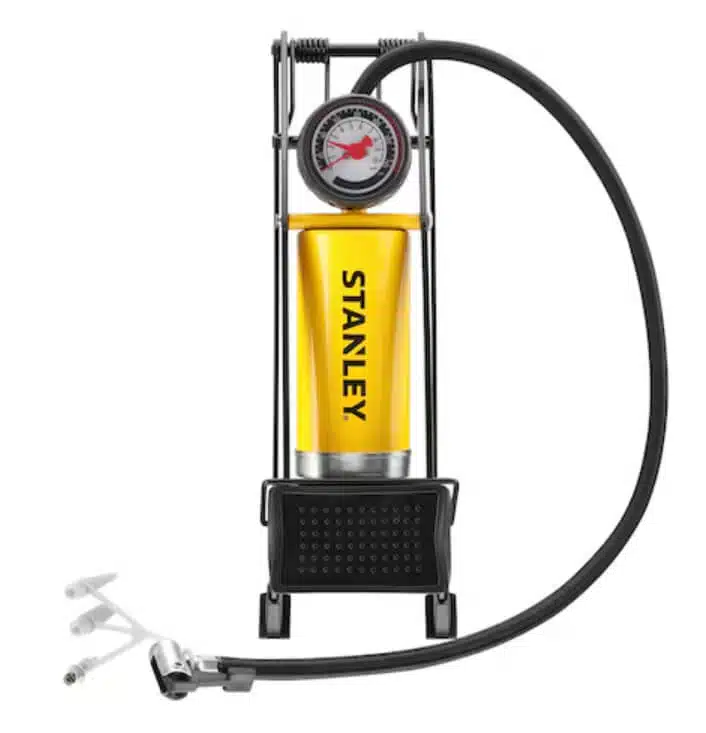 משאבת אוויר מכנאית רגלית דגם STHT80894-1 מבית Stanley משאבת אוויר מכנאית רגלית דגם STHT80894-1 מבית Stanley