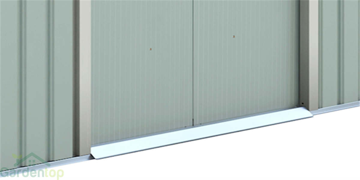 מחסן מתכת פרמיום לגינה במידות 2.13X3.19 דגם 11w710 מבית Garden Top
