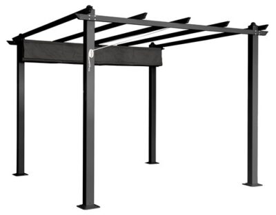 פרגולה מפוארת אלומיניום 3X4 דגם קיסר מבית Garden Top