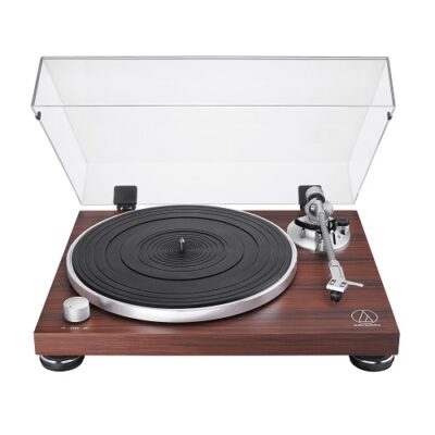 פטיפון BT חגורה ידנית דגם AT-LPW50BTRW מבית Audio Technica