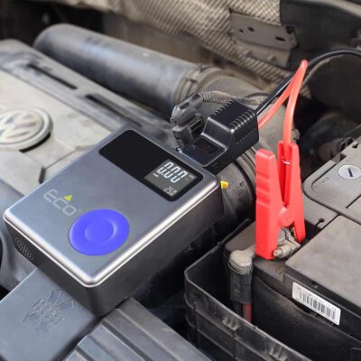בוסטר התנעה 13,000mAh משולב קומפרסור דגם Power Set מבית Eco