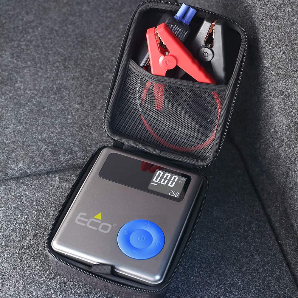בוסטר התנעה 13,000mAh משולב קומפרסור דגם Power Set מבית Eco