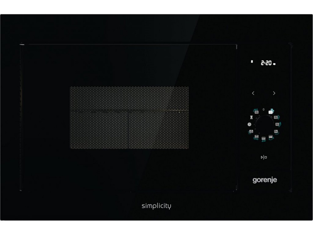 מיקרוגל אינטגרלי בנוי משולב גריל דגם Simplcity BM235G1SYB מבית GORENJE
