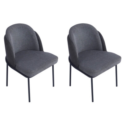 זוג כסאות מעוצבים לפינת אוכל דגם אנרגי מבית HOME DECOR