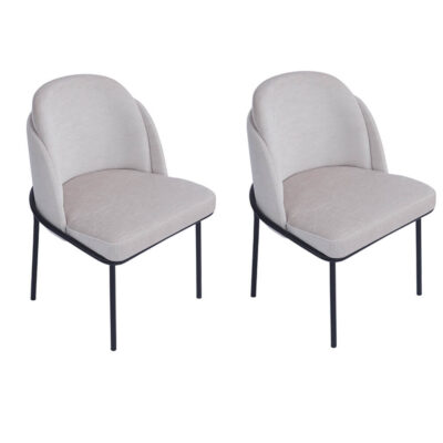 זוג כסאות מעוצבים לפינת אוכל דגם אנרגי מבית HOME DECOR