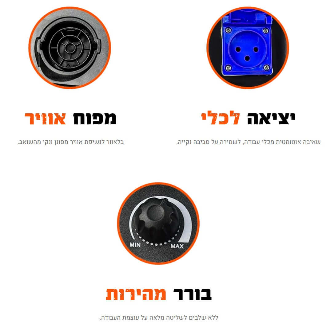 שואב אבק תעשייתי אוטומטי 1600W רטוב/יבש דגם 102201-005 מבית Hunter שואב אבק תעשייתי אוטומטי 1600W רטוב/יבש דגם 102201-005 מבית Hunter