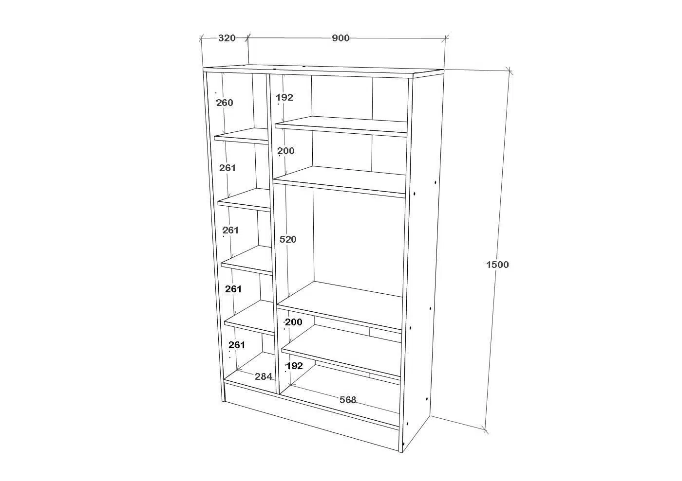ארון שירות רחב עם מקום למיקרוגל דגם ROME מבית TUDO DESIGN ארון שירות רחב עם מקום למיקרוגל דגם ROME מבית TUDO DESIGN