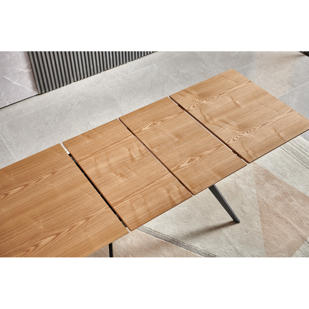 שולחן אוכל נפתח 1.2-2.0 מ' דגם סנטוריני מבית HOME DECOR