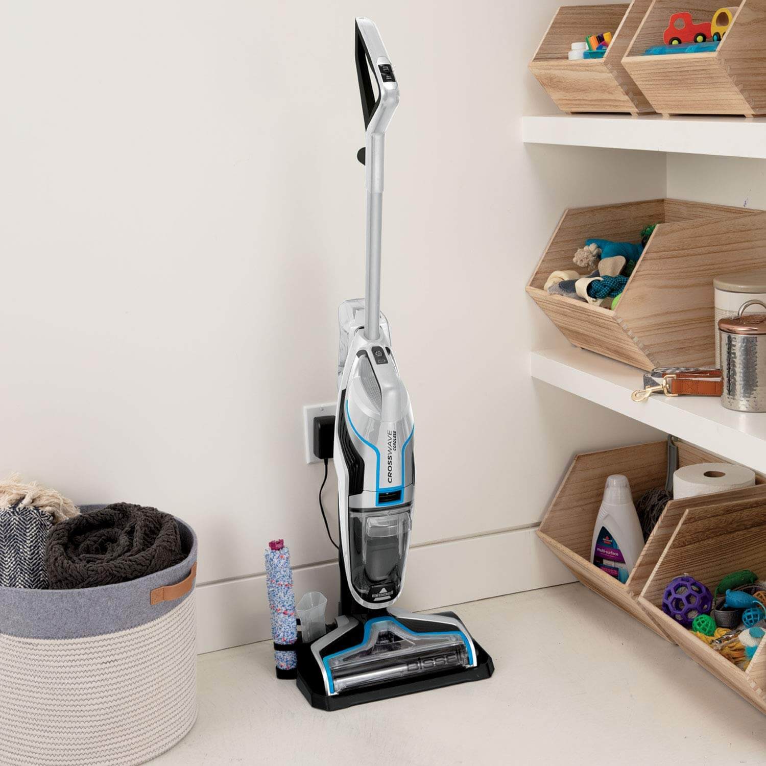 שואב אבק ושוטף רצפות אלחוטי Bissell Crosswave Cordless 2582N