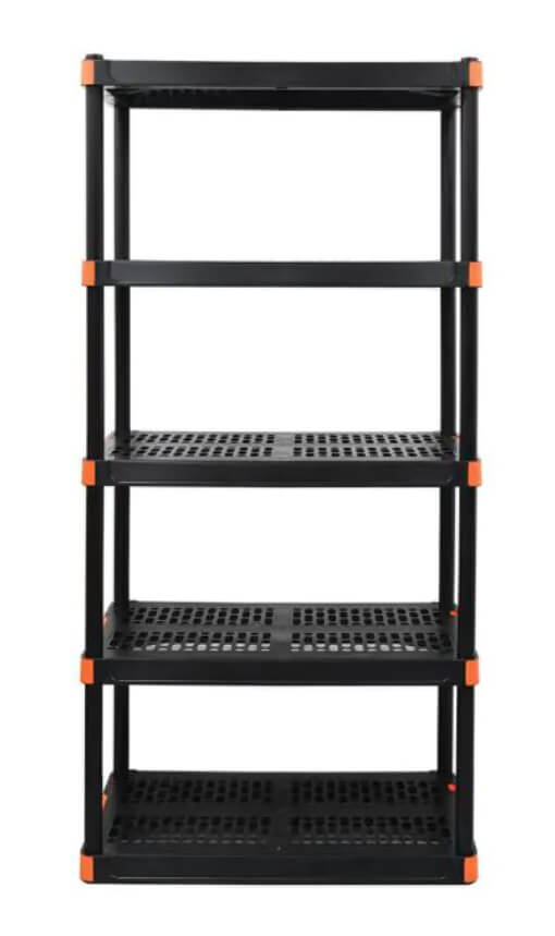 כוננית פלסטיק מסיבית 5 מדפים דגם 320404 מבית TACTIX