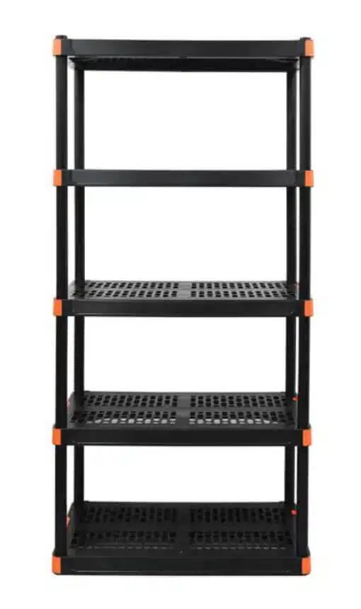 כוננית פלסטיק מסיבית 5 מדפים דגם 320404 מבית TACTIX