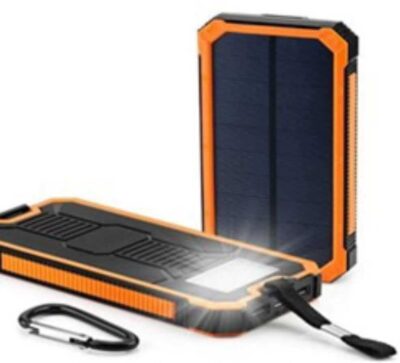 סוללת גיבוי סולארית 10,000MAH עם פנס מבית semicom