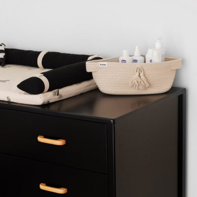 שידת אחסנה אליסון שחור/עץ - Alison™ Dresser Black/Wood מבית Dainy's