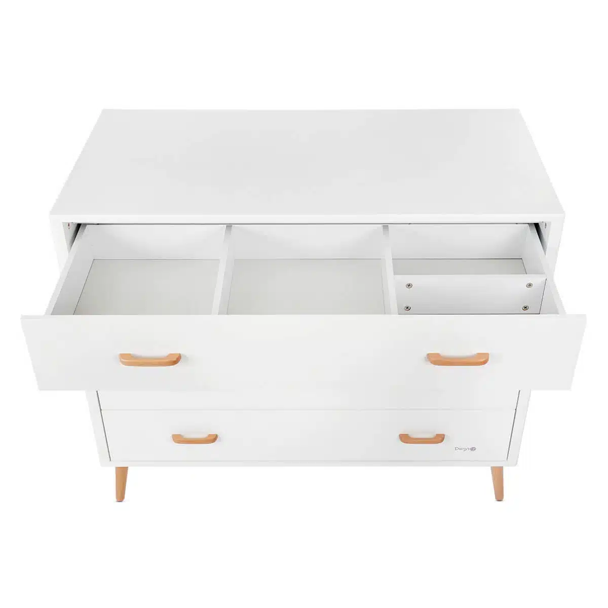 שידת אחסנה אליסון לבן/עץ - Alison™ Dresser White/Wood מבית Dainy's