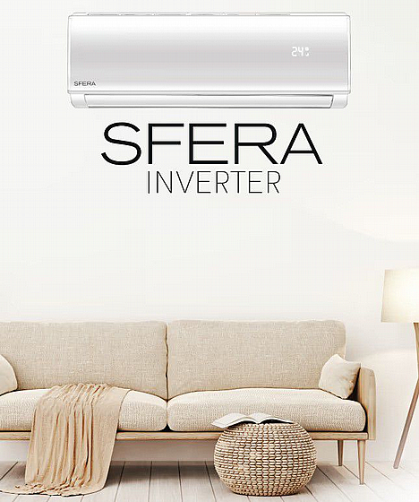 מזגן עילי Inverter NG דגם SFERA 21 מבית Tadiran