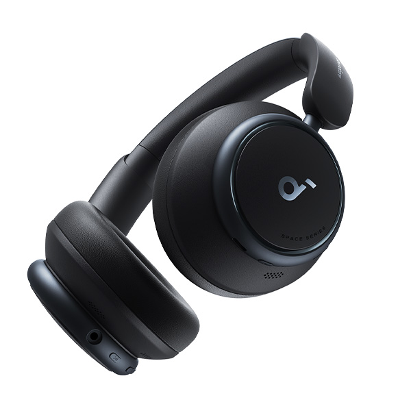 אוזניות קשת אלחוטיות On-Ear דגם soundcore Space Q45 מבית Anker