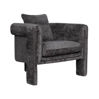 כורסת מעצבים מרופדת בד רחיץ דגם רוקסי מבית HOME DECOR