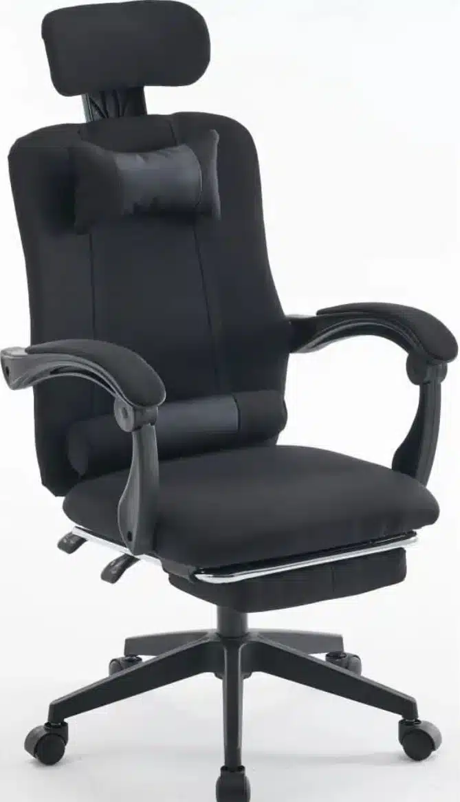 כיסא מנהלים אורתופדי כולל הדום רגליים דגם Programmer מבית Shuk Rehut