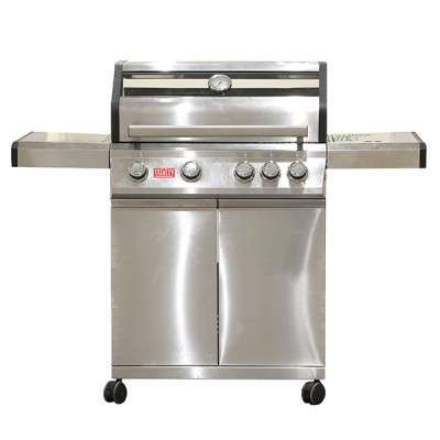 ‏גריל גז 4 מבערים+ כירת גז, פלנצה וכיסוי דגם HABQ-4010S מבית Stanley