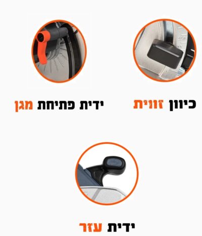 מסור עגול "7.1/4 נטען BrushLess 18V-גוף בלבד דגם 100612-007 מבית Hunter