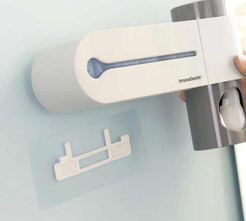 מתקן למברשות שיניים עם דיספנסר דגם V0103198 מבית InnovaGoods