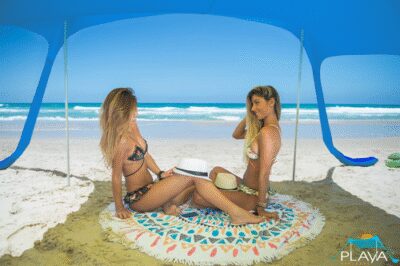 ציליית חוף מבד לייקרה 1.5X2 מטר דגם יורופ מבית Playa