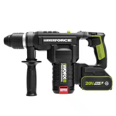 פטישון נטען 20V עם 2 סוללות ליתיום 6Ah דגם WU399 מבית WORX