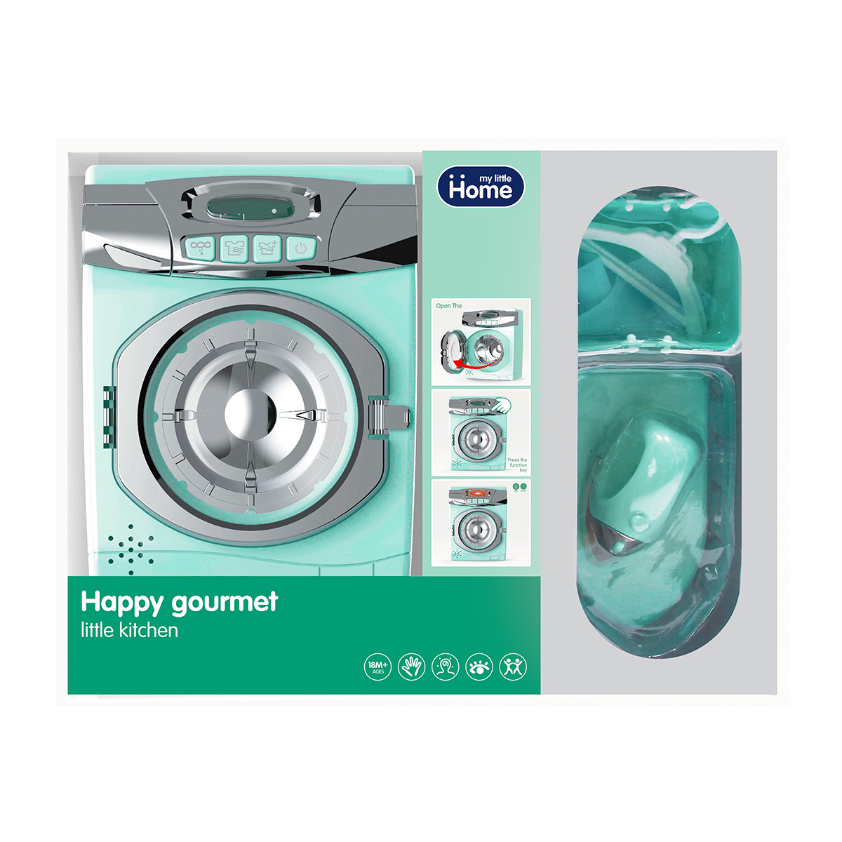סט מכונת כביסה לילדים Washing Machine Set סט מכונת כביסה לילדים Washing Machine Set