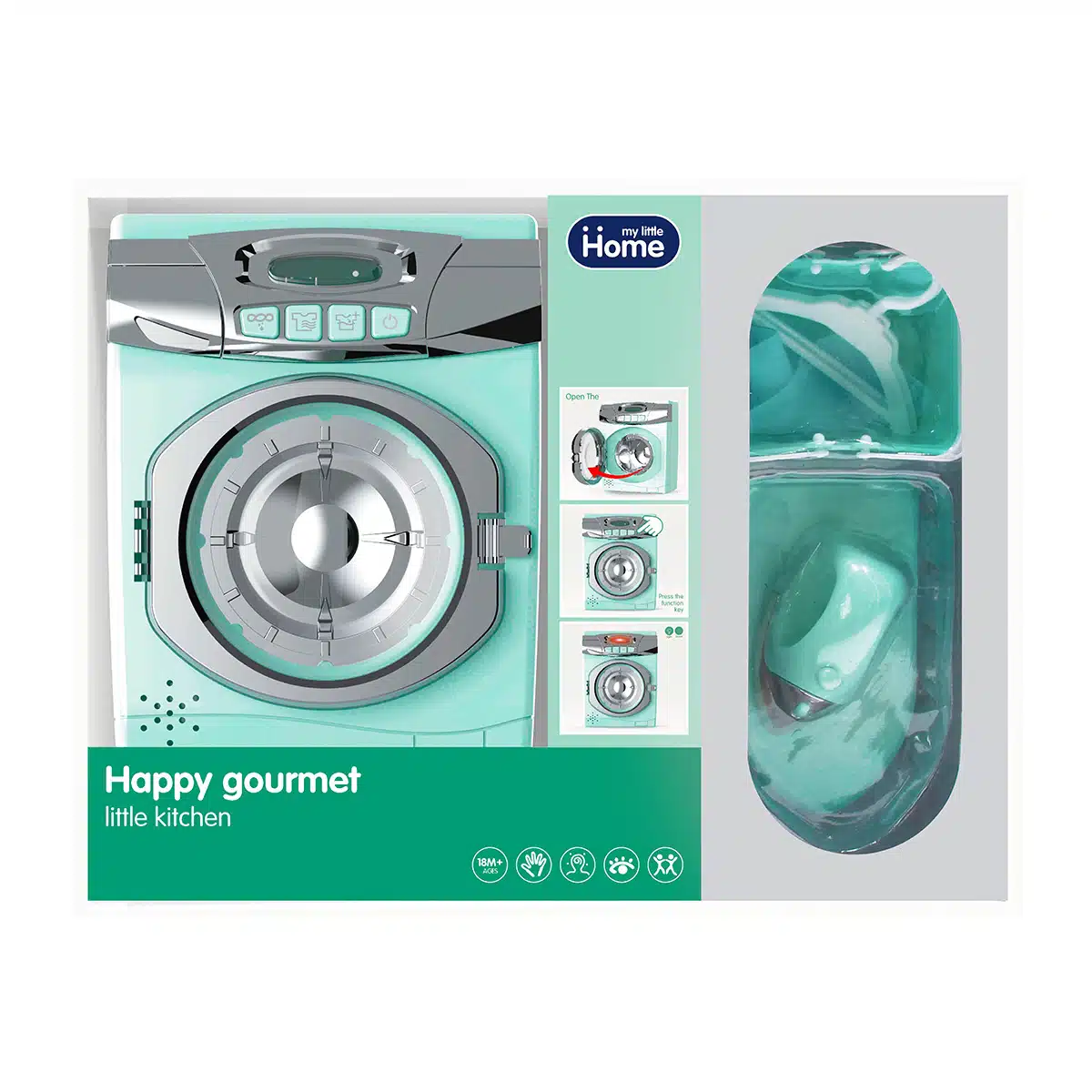 סט מכונת כביסה לילדים Washing Machine Set סט מכונת כביסה לילדים Washing Machine Set