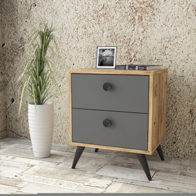 שידת לילה דגם Daisy-VL67-S מבית HOMAX