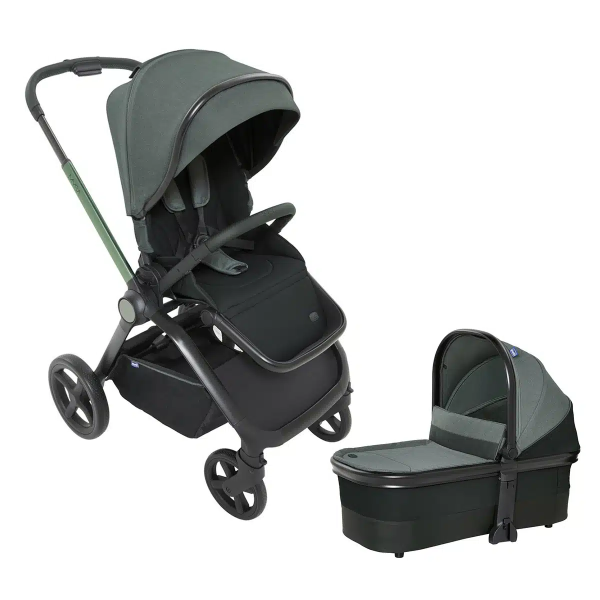 עגלה משולבת סל שכיבה מיסה - Mysa Stroller מבית Chicco