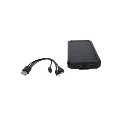 סוללת גיבוי סולארית 10,000MAH עם פנס מבית semicom