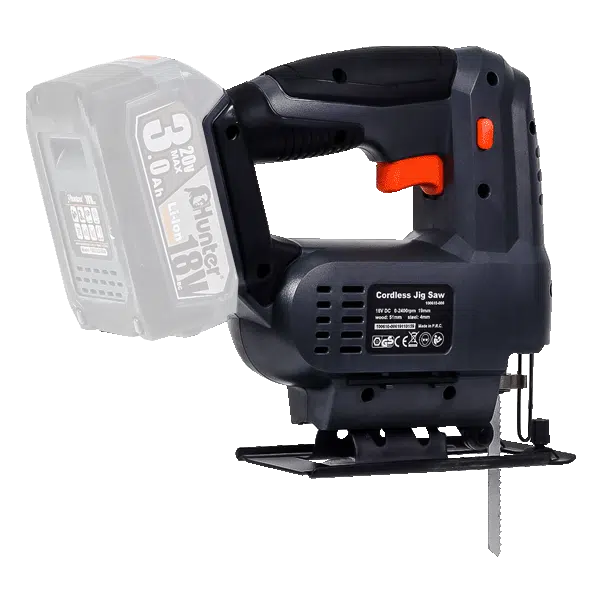 מסור אנכי נטען 18V - גוף בלבד דגם 100610-006 מבית Hunter מסור אנכי נטען 18V - גוף בלבד דגם 100610-006 מבית Hunter